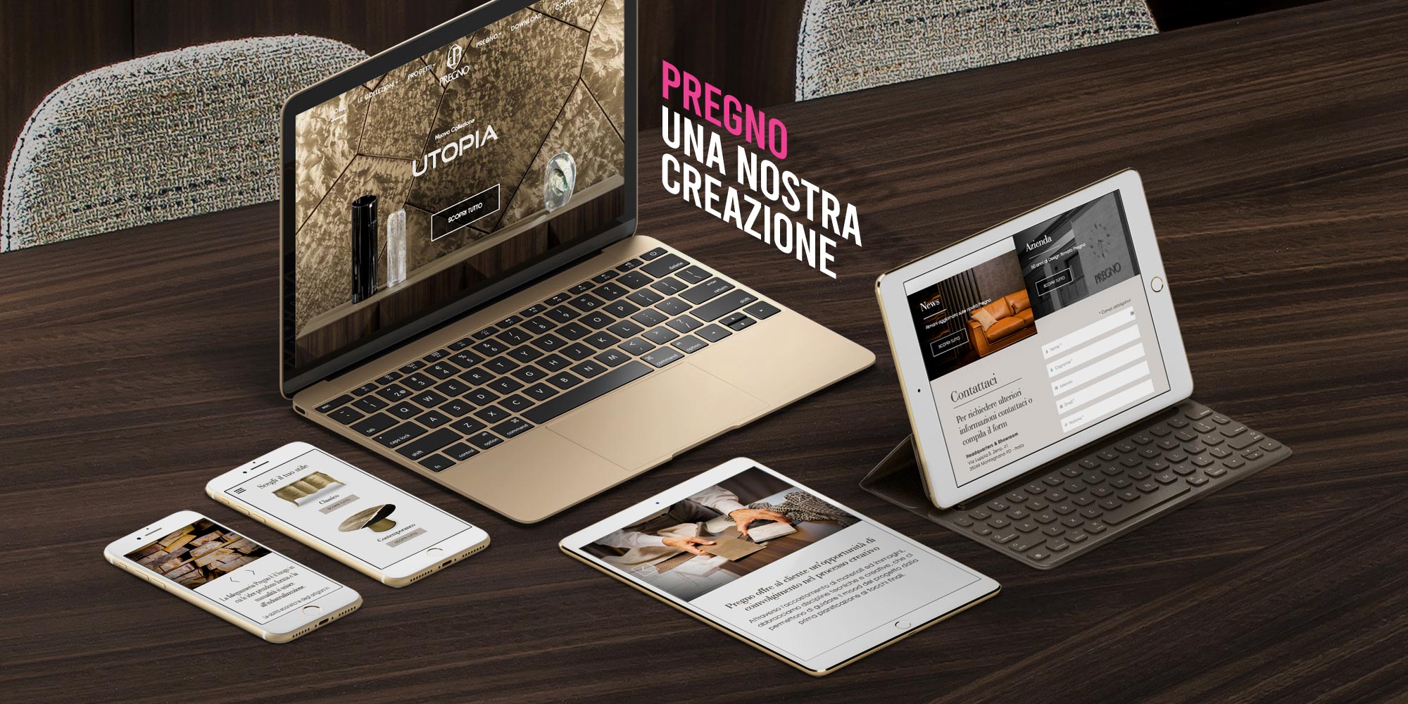 Pregno - Timeless Interiors, la nostra ultima creazione