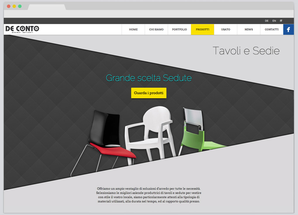 Progetto De Conto Grandi Impianti